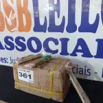 LOTE 361 - 100 PACOTES ESPETOS DE BAMBU PARA CHURRASCO DE 25CM COM 50 UNIDADES (APROXIMADAMENTE)(NO ESTADO, NÃO SABEMOS SE FUNCIONA. LEILÃO NÃO TEM GARANTIA E NEM DEVOLUÇÃO, SUJEITO A POSSÍVEIS AVARIAS VISÍVEIS/OCULTAS E/OU AUSÊNCIA DE COMPONENTES)