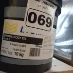 LOTE 069 - 01 BALDE DE GRAXA EVORA POLY EX 10KG. (NO ESTADO) ATENÇÃO! FAZER A VISITAÇÃO ANTES DE ARREMATAR, NÃO SABEMOS SE FUNCIONA. LEILÃO NÃO TEM GARANTIA E NEM DEVOLUÇÃO, SUJEITO A POSSÍVEIS AVARIAS VISÍVEIS/OCULTAS E/OU AUSÊNCIA DE COMPONENTES.
