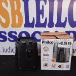 LOTE 459 - 01 - FRITADEIRA PHILCO AIR FRY GOURMET BLACK PFR15P 4L 1500W (NO ESTADO, NÃO SABEMOS SE FUNCIONA. LEILÃO NÃO TEM GARANTIA E NEM DEVOLUÇÃO, SUJEITO A POSSÍVEIS AVARIAS VISÍVEIS/OCULTAS E/OU AUSÊNCIA DE COMPONENTES)