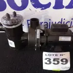 LOTE 359 - 01 - BOMBA PARA PISCINA NAUTILUS NBFC-2 DE 1/2 110V/220V (NO ESTADO, NÃO SABEMOS SE FUNCIONA. LEILÃO NÃO TEM GARANTIA E NEM DEVOLUÇÃO, SUJEITO A POSSÍVEIS AVARIAS VISÍVEIS/OCULTAS E/OU AUSÊNCIA DE COMPONENTES)