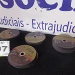 LOTE 407 - 50 - DISCOS DE CORTE STAR 7X1/8X7/8X2T -178MM X 3,2MM X 22,2MM (APROXIMADAMENTE)(NO ESTADO, NÃO SABEMOS SE FUNCIONA. LEILÃO NÃO TEM GARANTIA E NEM DEVOLUÇÃO, SUJEITO A POSSÍVEIS AVARIAS VISÍVEIS/OCULTAS E/OU AUSÊNCIA DE COMPONENTES)