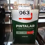 LOTE 063 - 01 LATA DE TINTA IQUINE PINTALAR FOSCO-AVELUDADO 18L NA COR VERDE PISCINA. (NO ESTADO) ATENÇÃO! FAZER A VISITAÇÃO ANTES DE ARREMATAR, NÃO SABEMOS SE FUNCIONA. LEILÃO NÃO TEM GARANTIA E NEM DEVOLUÇÃO, SUJEITO A POSSÍVEIS AVARIAS VISÍVEIS/OCULTAS E/OU AUSÊNCIA DE COMPONENTES.