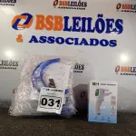 LOTE 031 - 10 MÁSCARAS DE PROTEÇÃO E 04 TERMÔMETROS INFRAVERMELHO. (NO ESTADO) ATENÇÃO! FAZER A VISITAÇÃO ANTES DE ARREMATAR, NÃO SABEMOS SE FUNCIONA. LEILÃO NÃO TEM GARANTIA E NEM DEVOLUÇÃO, SUJEITO A POSSÍVEIS AVARIAS VISÍVEIS/OCULTAS E/OU AUSÊNCIA DE COMPONENTES.