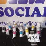 LOTE 431 - 16 - GARRAFAS DE TINTA HP (NO ESTADO, NÃO SABEMOS SE FUNCIONA. LEILÃO NÃO TEM GARANTIA E NEM DEVOLUÇÃO, SUJEITO A POSSÍVEIS AVARIAS VISÍVEIS/OCULTAS E/OU AUSÊNCIA DE COMPONENTES)