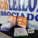LOTE 367 - 07 – LUMINÁRIAS DIVERSAS (NO ESTADO, NÃO SABEMOS SE FUNCIONA. LEILÃO NÃO TEM GARANTIA E NEM DEVOLUÇÃO, SUJEITO A POSSÍVEIS AVARIAS VISÍVEIS/OCULTAS E/OU AUSÊNCIA DE COMPONENTES)