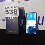 LOTE 538 - 01 - SMARTPHONE MOTOROLA MOTO E22 XT2239-10, 128GB, 4GB (NO ESTADO, NÃO SABEMOS SE FUNCIONA. LEILÃO NÃO TEM GARANTIA E NEM DEVOLUÇÃO, SUJEITO A POSSÍVEIS AVARIAS VISÍVEIS/OCULTAS E/OU AUSÊNCIA DE COMPONENTES)