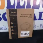 LOTE 539 - 01 - ASPIRADOR ROBÔ SMARTBRUSH 1200 MIDEA BRANCO (NO ESTADO, NÃO SABEMOS SE FUNCIONA. LEILÃO NÃO TEM GARANTIA E NEM DEVOLUÇÃO, SUJEITO A POSSÍVEIS AVARIAS VISÍVEIS/OCULTAS E/OU AUSÊNCIA DE COMPONENTES)
