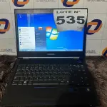 LOTE 535 - 01 – NOTEBOOK SAMSUNG I5 (NO ESTADO, NÃO SABEMOS SE FUNCIONA. LEILÃO NÃO TEM GARANTIA E NEM DEVOLUÇÃO, SUJEITO A POSSÍVEIS AVARIAS VISÍVEIS/OCULTAS E/OU AUSÊNCIA DE COMPONENTES)