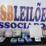 LOTE 381 - 08 – LUMINÁRIAS DIVERSAS (NO ESTADO, NÃO SABEMOS SE FUNCIONA. LEILÃO NÃO TEM GARANTIA E NEM DEVOLUÇÃO, SUJEITO A POSSÍVEIS AVARIAS VISÍVEIS/OCULTAS E/OU AUSÊNCIA DE COMPONENTES)