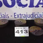 LOTE 413 - 50 - DISCOS DE CORTE STAR 7X1/8X7/8X2T -178MM X 3,2MM X 22,2MM (APROXIMADAMENTE)(NO ESTADO, NÃO SABEMOS SE FUNCIONA. LEILÃO NÃO TEM GARANTIA E NEM DEVOLUÇÃO, SUJEITO A POSSÍVEIS AVARIAS VISÍVEIS/OCULTAS E/OU AUSÊNCIA DE COMPONENTES)