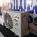 LOTE 399 - 01 - AR CONDICIONADO SPLIT INVERTER 12000 BTUS LG DUAL INVERTER VOICE FRIO 220VOLTS (NO ESTADO, NÃO SABEMOS SE FUNCIONA. LEILÃO NÃO TEM GARANTIA E NEM DEVOLUÇÃO, SUJEITO A POSSÍVEIS AVARIAS VISÍVEIS/OCULTAS E/OU AUSÊNCIA DE COMPONENTES)