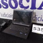 LOTE 535 - 01 – NOTEBOOK SAMSUNG I5 (NO ESTADO, NÃO SABEMOS SE FUNCIONA. LEILÃO NÃO TEM GARANTIA E NEM DEVOLUÇÃO, SUJEITO A POSSÍVEIS AVARIAS VISÍVEIS/OCULTAS E/OU AUSÊNCIA DE COMPONENTES)