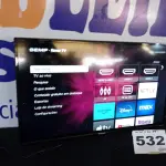 LOTE 532 - 01 - SMART TV LED 32 POLEGADAS HD SEMP (NO ESTADO, NÃO SABEMOS SE FUNCIONA. LEILÃO NÃO TEM GARANTIA E NEM DEVOLUÇÃO, SUJEITO A POSSÍVEIS AVARIAS VISÍVEIS/OCULTAS E/OU AUSÊNCIA DE COMPONENTES)