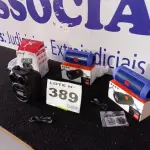 LOTE 389 - 03 – CAIXAS DE SOM DIVERSAS (NO ESTADO, NÃO SABEMOS SE FUNCIONA. LEILÃO NÃO TEM GARANTIA E NEM DEVOLUÇÃO, SUJEITO A POSSÍVEIS AVARIAS VISÍVEIS/OCULTAS E/OU AUSÊNCIA DE COMPONENTES)