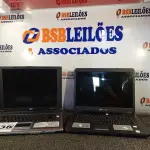 LOTE 038 - 02 NOTEBOOK’S MARCAS E MODELOS DIVERSOS. (NO ESTADO) ATENÇÃO! FAZER A VISITAÇÃO ANTES DE ARREMATAR, NÃO SABEMOS SE FUNCIONA. LEILÃO NÃO TEM GARANTIA E NEM DEVOLUÇÃO, SUJEITO A POSSÍVEIS AVARIAS VISÍVEIS/OCULTAS E/OU AUSÊNCIA DE COMPONENTES.