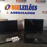 LOTE 078 - 02 NOTEBOOK’S MARCAS E MODELOS DIVERSOS. (NO ESTADO) ATENÇÃO! FAZER A VISITAÇÃO ANTES DE ARREMATAR, NÃO SABEMOS SE FUNCIONA. LEILÃO NÃO TEM GARANTIA E NEM DEVOLUÇÃO, SUJEITO A POSSÍVEIS AVARIAS VISÍVEIS/OCULTAS E/OU AUSÊNCIA DE COMPONENTES.