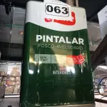 LOTE 063 - 01 LATA DE TINTA IQUINE PINTALAR FOSCO-AVELUDADO 18L NA COR VERDE PISCINA. (NO ESTADO) ATENÇÃO! FAZER A VISITAÇÃO ANTES DE ARREMATAR, NÃO SABEMOS SE FUNCIONA. LEILÃO NÃO TEM GARANTIA E NEM DEVOLUÇÃO, SUJEITO A POSSÍVEIS AVARIAS VISÍVEIS/OCULTAS E/OU AUSÊNCIA DE COMPONENTES.