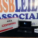 LOTE 494 - 01 - NOTEBOOK INTEL CORE I3 4GB RAM HD 120GB SSD (NO ESTADO, NÃO SABEMOS SE FUNCIONA. LEILÃO NÃO TEM GARANTIA E NEM DEVOLUÇÃO, SUJEITO A POSSÍVEIS AVARIAS VISÍVEIS/OCULTAS E/OU AUSÊNCIA DE COMPONENTES)