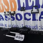 LOTE 499 - 05 - SUPORTES CARRINHO MOCHILA COM RODINHAS (NO ESTADO, NÃO SABEMOS SE FUNCIONA. LEILÃO NÃO TEM GARANTIA E NEM DEVOLUÇÃO, SUJEITO A POSSÍVEIS AVARIAS VISÍVEIS/OCULTAS E/OU AUSÊNCIA DE COMPONENTES)