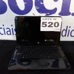 LOTE 520 - 01 - NOTEBOOK HP (NO ESTADO, NÃO SABEMOS SE FUNCIONA. LEILÃO NÃO TEM GARANTIA E NEM DEVOLUÇÃO, SUJEITO A POSSÍVEIS AVARIAS VISÍVEIS/OCULTAS E/OU AUSÊNCIA DE COMPONENTES)