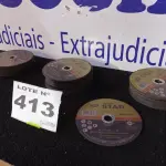 LOTE 413 - 50 - DISCOS DE CORTE STAR 7X1/8X7/8X2T -178MM X 3,2MM X 22,2MM (APROXIMADAMENTE)(NO ESTADO, NÃO SABEMOS SE FUNCIONA. LEILÃO NÃO TEM GARANTIA E NEM DEVOLUÇÃO, SUJEITO A POSSÍVEIS AVARIAS VISÍVEIS/OCULTAS E/OU AUSÊNCIA DE COMPONENTES)