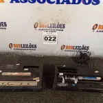LOTE 022 - 02 VIDEOGAMES. (NO ESTADO) ATENÇÃO! FAZER A VISITAÇÃO ANTES DE ARREMATAR, NÃO SABEMOS SE FUNCIONA. LEILÃO NÃO TEM GARANTIA E NEM DEVOLUÇÃO, SUJEITO A POSSÍVEIS AVARIAS VISÍVEIS/OCULTAS E/OU AUSÊNCIA DE COMPONENTES.