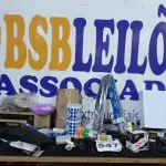 LOTE 547 - 50 – ITENS DIVERSOS (APROXIMADAMENTE)(NO ESTADO, NÃO SABEMOS SE FUNCIONA. LEILÃO NÃO TEM GARANTIA E NEM DEVOLUÇÃO, SUJEITO A POSSÍVEIS AVARIAS VISÍVEIS/OCULTAS E/OU AUSÊNCIA DE COMPONENTES)