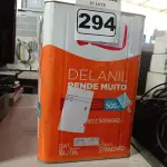 LOTE 294 - 01 LATA DE TINTA IQUINE DELANIL RENDE MUITO 18L FOSCO BASE “C”. (NO ESTADO) ATENÇÃO! FAZER A VISITAÇÃO ANTES DE ARREMATAR, NÃO SABEMOS SE FUNCIONA. LEILÃO NÃO TEM GARANTIA E NEM DEVOLUÇÃO, SUJEITO A POSSÍVEIS AVARIAS VISÍVEIS/OCULTAS E/OU AUSÊNCIA DE COMPONENTES.