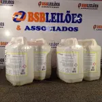 LOTE 127 - 20 LITROS DE DESINFETANTE HOSPITALAR PARA SUPERFÍCIES FIXAS E ARTIGOS NÃO CRÍTICOS. (NO ESTADO) ATENÇÃO! FAZER A VISITAÇÃO ANTES DE ARREMATAR, NÃO SABEMOS SE FUNCIONA. LEILÃO NÃO TEM GARANTIA E NEM DEVOLUÇÃO, SUJEITO A POSSÍVEIS AVARIAS VISÍVEIS/OCULTAS E/OU AUSÊNCIA DE COMPONENTES.