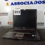 LOTE 353 - 01 NOTEBOOK MARCA DELL. (NO ESTADO) ATENÇÃO! FAZER A VISITAÇÃO ANTES DE ARREMATAR, NÃO SABEMOS SE FUNCIONA. LEILÃO NÃO TEM GARANTIA E NEM DEVOLUÇÃO, SUJEITO A POSSÍVEIS AVARIAS VISÍVEIS/OCULTAS E/OU AUSÊNCIA DE COMPONENTES.