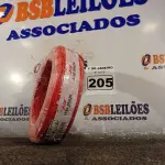 LOTE 205 - 01 ROLO DE CABO FLEXÍVEL 100M 1X4MM NA COR VERMELHA(NOVO). (NO ESTADO) ATENÇÃO! FAZER A VISITAÇÃO ANTES DE ARREMATAR, NÃO SABEMOS SE FUNCIONA. LEILÃO NÃO TEM GARANTIA E NEM DEVOLUÇÃO, SUJEITO A POSSÍVEIS AVARIAS VISÍVEIS/OCULTAS E/OU AUSÊNCIA DE COMPONENTES.