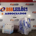 LOTE 324 - 10 MASCARAS DE PROTEÇÃO E 04 TERMÔMETROS INFRAVERMELHO. (NO ESTADO) ATENÇÃO! FAZER A VISITAÇÃO ANTES DE ARREMATAR, NÃO SABEMOS SE FUNCIONA. LEILÃO NÃO TEM GARANTIA E NEM DEVOLUÇÃO, SUJEITO A POSSÍVEIS AVARIAS VISÍVEIS/OCULTAS E/OU AUSÊNCIA DE COMPONENTES.