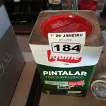 LOTE 184 - 01 LATA DE TINTA IQUINE PINTALAR FOSCO-AVELUDADO 18L NA COR VERDE PISCINA. (NO ESTADO) ATENÇÃO! FAZER A VISITAÇÃO ANTES DE ARREMATAR, NÃO SABEMOS SE FUNCIONA. LEILÃO NÃO TEM GARANTIA E NEM DEVOLUÇÃO, SUJEITO A POSSÍVEIS AVARIAS VISÍVEIS/OCULTAS E/OU AUSÊNCIA DE COMPONENTES.