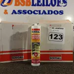 LOTE 123 - 24 TUBOS DE SILICONE NEUTRO PARA CONSTRUÇÃO 340G. (NO ESTADO) ATENÇÃO! FAZER A VISITAÇÃO ANTES DE ARREMATAR, NÃO SABEMOS SE FUNCIONA. LEILÃO NÃO TEM GARANTIA E NEM DEVOLUÇÃO, SUJEITO A POSSÍVEIS AVARIAS VISÍVEIS/OCULTAS E/OU AUSÊNCIA DE COMPONENTES.