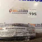 LOTE 195 - 01 ROLO DE CABO FLEXÍVEL 100M 1X4MM NA COR PRETA(NOVO). (NO ESTADO) ATENÇÃO! FAZER A VISITAÇÃO ANTES DE ARREMATAR, NÃO SABEMOS SE FUNCIONA. LEILÃO NÃO TEM GARANTIA E NEM DEVOLUÇÃO, SUJEITO A POSSÍVEIS AVARIAS VISÍVEIS/OCULTAS E/OU AUSÊNCIA DE COMPONENTES.