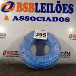 LOTE 395 - 01 ROLO DE CABO FLEXÍVEL 100M 1X10MM NA COR AZUL. (NOVO). (NO ESTADO) ATENÇÃO! FAZER A VISITAÇÃO ANTES DE ARREMATAR, NÃO SABEMOS SE FUNCIONA. LEILÃO NÃO TEM GARANTIA E NEM DEVOLUÇÃO, SUJEITO A POSSÍVEIS AVARIAS VISÍVEIS/OCULTAS E/OU AUSÊNCIA DE COMPONENTES.