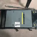 LOTE 277 - 01 LIMPADOR DE ESCADAS PROFISSIONAL MARCA KARCHER BR 45/10. (NO ESTADO) ATENÇÃO! FAZER A VISITAÇÃO ANTES DE ARREMATAR, NÃO SABEMOS SE FUNCIONA. LEILÃO NÃO TEM GARANTIA E NEM DEVOLUÇÃO, SUJEITO A POSSÍVEIS AVARIAS VISÍVEIS/OCULTAS E/OU AUSÊNCIA DE COMPONENTES.