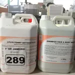 LOTE 289 - 10 LITROS DE SABONETE DE ESPUMA ANTISSÉPTICO E 10 LITROS DE SHAMPOO PARA CABELO E CORPO. (NO ESTADO) ATENÇÃO! FAZER A VISITAÇÃO ANTES DE ARREMATAR, NÃO SABEMOS SE FUNCIONA. LEILÃO NÃO TEM GARANTIA E NEM DEVOLUÇÃO, SUJEITO A POSSÍVEIS AVARIAS VISÍVEIS/OCULTAS E/OU AUSÊNCIA DE COMPONENTES.