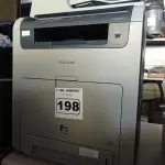 LOTE 198 - 01 IMPRESSORA MULTIFUNCIONAL MARCA SAMSUNG MODELO CLX-6250FX. (NO ESTADO) ATENÇÃO! FAZER A VISITAÇÃO ANTES DE ARREMATAR, NÃO SABEMOS SE FUNCIONA. LEILÃO NÃO TEM GARANTIA E NEM DEVOLUÇÃO, SUJEITO A POSSÍVEIS AVARIAS VISÍVEIS/OCULTAS E/OU AUSÊNCIA DE COMPONENTES.