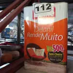 LOTE 112 - 01 LATA DE TINTA IQUINE DELANIL RENDE MUITO 18L BASE “C”. (NO ESTADO) ATENÇÃO! FAZER A VISITAÇÃO ANTES DE ARREMATAR, NÃO SABEMOS SE FUNCIONA. LEILÃO NÃO TEM GARANTIA E NEM DEVOLUÇÃO, SUJEITO A POSSÍVEIS AVARIAS VISÍVEIS/OCULTAS E/OU AUSÊNCIA DE COMPONENTES.