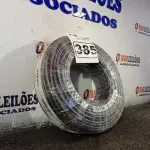 LOTE 385 - 01 ROLO DE CABO FLEXÍVEL 100M 1X10MM NA COR PRETA. (NOVO). (NO ESTADO) ATENÇÃO! FAZER A VISITAÇÃO ANTES DE ARREMATAR, NÃO SABEMOS SE FUNCIONA. LEILÃO NÃO TEM GARANTIA E NEM DEVOLUÇÃO, SUJEITO A POSSÍVEIS AVARIAS VISÍVEIS/OCULTAS E/OU AUSÊNCIA DE COMPONENTES.