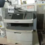 LOTE 414 - 01 IMPRESSORA MULTIFUNCIONAL LEXMARK MODELO X464. (NO ESTADO) ATENÇÃO! FAZER A VISITAÇÃO ANTES DE ARREMATAR, NÃO SABEMOS SE FUNCIONA. LEILÃO NÃO TEM GARANTIA E NEM DEVOLUÇÃO, SUJEITO A POSSÍVEIS AVARIAS VISÍVEIS/OCULTAS E/OU AUSÊNCIA DE COMPONENTES.