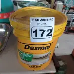 LOTE 172 - 01 BALDE DE DESMOLDANTE PARA CONCRETO A SER REVESTIDO 18L. (NO ESTADO) ATENÇÃO! FAZER A VISITAÇÃO ANTES DE ARREMATAR, NÃO SABEMOS SE FUNCIONA. LEILÃO NÃO TEM GARANTIA E NEM DEVOLUÇÃO, SUJEITO A POSSÍVEIS AVARIAS VISÍVEIS/OCULTAS E/OU AUSÊNCIA DE COMPONENTES.
