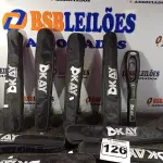LOTE 126 - 10 DETECTORES DE METAIS. (NO ESTADO) ATENÇÃO! FAZER A VISITAÇÃO ANTES DE ARREMATAR, NÃO SABEMOS SE FUNCIONA. LEILÃO NÃO TEM GARANTIA E NEM DEVOLUÇÃO, SUJEITO A POSSÍVEIS AVARIAS VISÍVEIS/OCULTAS E/OU AUSÊNCIA DE COMPONENTES.