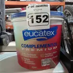 LOTE 152 - 01 BALDE DE TEXTURA EUCATEX 23KG. (NO ESTADO) ATENÇÃO! FAZER A VISITAÇÃO ANTES DE ARREMATAR, NÃO SABEMOS SE FUNCIONA. LEILÃO NÃO TEM GARANTIA E NEM DEVOLUÇÃO, SUJEITO A POSSÍVEIS AVARIAS VISÍVEIS/OCULTAS E/OU AUSÊNCIA DE COMPONENTES.
