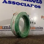 LOTE 415 - 01 ROLO DE CABO FLEXÍVEL 100M 1X2,2MM NA COR VERDE. (NOVO). (NO ESTADO) ATENÇÃO! FAZER A VISITAÇÃO ANTES DE ARREMATAR, NÃO SABEMOS SE FUNCIONA. LEILÃO NÃO TEM GARANTIA E NEM DEVOLUÇÃO, SUJEITO A POSSÍVEIS AVARIAS VISÍVEIS/OCULTAS E/OU AUSÊNCIA DE COMPONENTES.