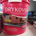 LOTE 293 - 01 BALDE DE DRYKOVEDA, ADITIVO IMPERMEABILIZANTE PARA ARGAMASSA E CONCRETO. (NO ESTADO) ATENÇÃO! FAZER A VISITAÇÃO ANTES DE ARREMATAR, NÃO SABEMOS SE FUNCIONA. LEILÃO NÃO TEM GARANTIA E NEM DEVOLUÇÃO, SUJEITO A POSSÍVEIS AVARIAS VISÍVEIS/OCULTAS E/OU AUSÊNCIA DE COMPONENTES.