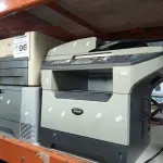 LOTE 106 - 03 IMPRESSORAS SENDO 01 MULTIFUNCIONAL BROTHER MFC 8860DN. (NO ESTADO) ATENÇÃO! FAZER A VISITAÇÃO ANTES DE ARREMATAR, NÃO SABEMOS SE FUNCIONA. LEILÃO NÃO TEM GARANTIA E NEM DEVOLUÇÃO, SUJEITO A POSSÍVEIS AVARIAS VISÍVEIS/OCULTAS E/OU AUSÊNCIA DE COMPONENTES.