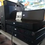 LOTE 393 - 01 BLU-RAY, 01 TOCA CD, 01 SUBWOOFER E 03 CAIXAS DE SOM MARCAS E MODELOS DIVERSOS. (NO ESTADO) ATENÇÃO! FAZER A VISITAÇÃO ANTES DE ARREMATAR, NÃO SABEMOS SE FUNCIONA. LEILÃO NÃO TEM GARANTIA E NEM DEVOLUÇÃO, SUJEITO A POSSÍVEIS AVARIAS VISÍVEIS/OCULTAS E/OU AUSÊNCIA DE COMPONENTES.