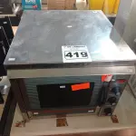 LOTE 419 - 01 FORNO ELÉTRICO MARCA LAYR 220V. (NO ESTADO) ATENÇÃO! FAZER A VISITAÇÃO ANTES DE ARREMATAR, NÃO SABEMOS SE FUNCIONA. LEILÃO NÃO TEM GARANTIA E NEM DEVOLUÇÃO, SUJEITO A POSSÍVEIS AVARIAS VISÍVEIS/OCULTAS E/OU AUSÊNCIA DE COMPONENTES.